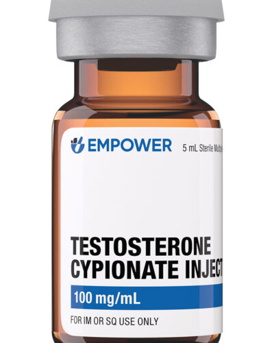 Empower Testosterone Cypionate Injection 100 mg/mL – 5 mL Vial