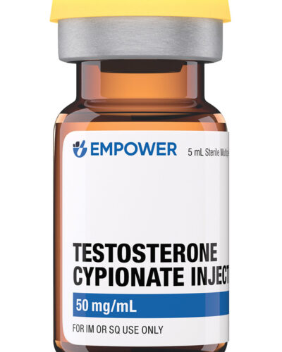 Empower Testosterone Cypionate Injection 50 mg/mL – 5 mL Vial