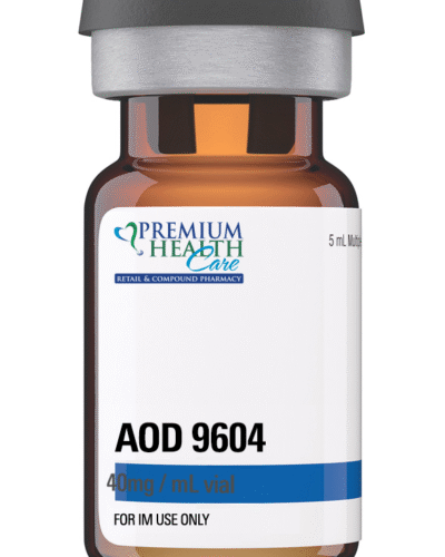 AOD 9604 – 40 mg/mL Injectable Peptide Solution (5 mL Vial)