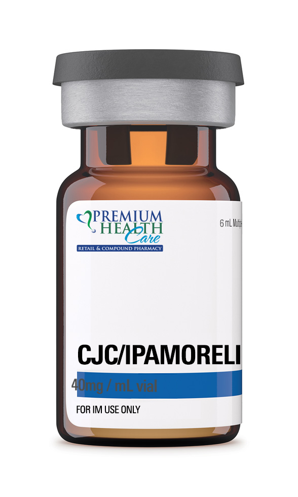 CJC-1295 / Ipamorelin Injectable Solution – 40 mg/mL, 6 mL Vial