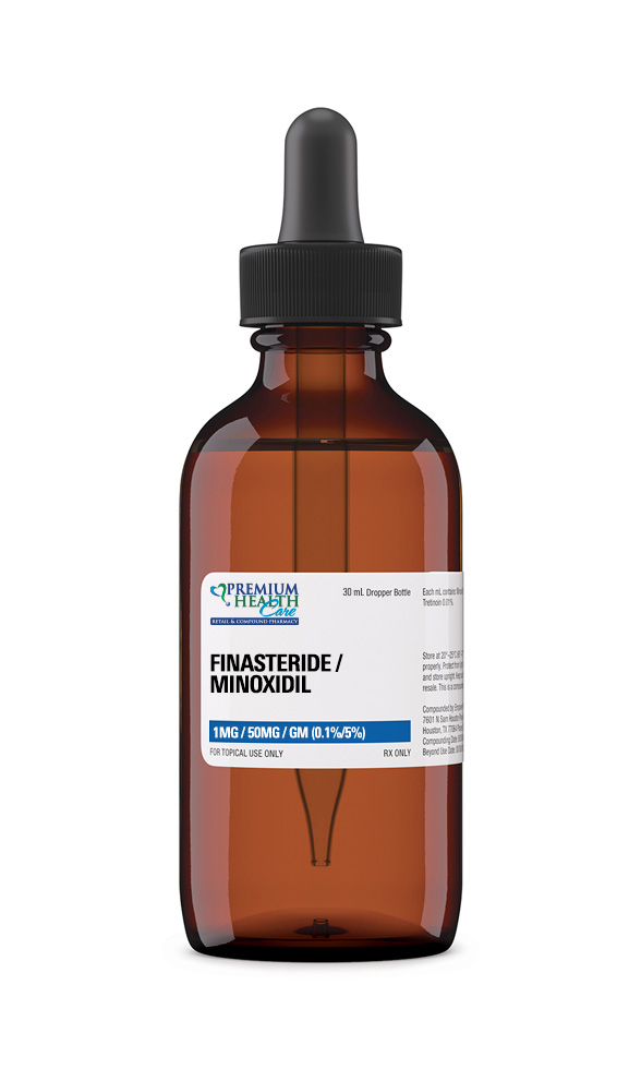 Finasteride 0.1% / Minoxidil 5% Topical Serum (1 mg / 50 mg per gram)