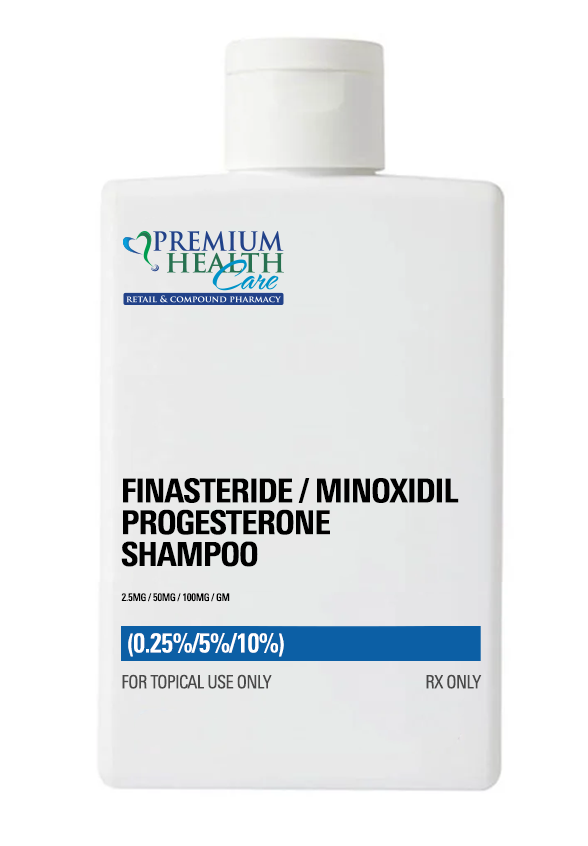 Finasteride / Minoxidil / Progesterone Shampoo