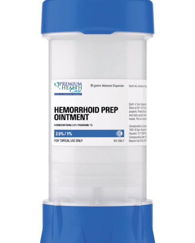 Hemorrhoid Prep – Hydrocortisone 2.5% / Pramoxine 1% Ointment – 30 Grams