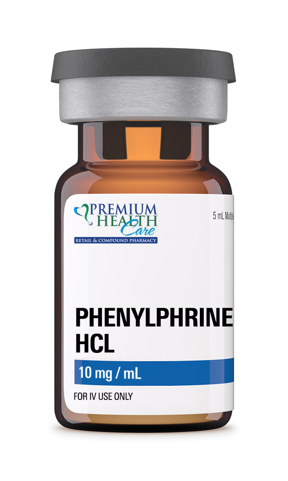 Phenylephrine HCl Injection – 10 mg/mL, 1 mL Vial