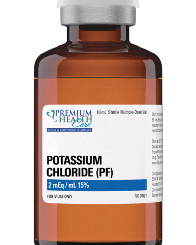 Potassium Chloride Injection (Preservative-Free) – 2 mEq/mL (15%), 10 mL Vial